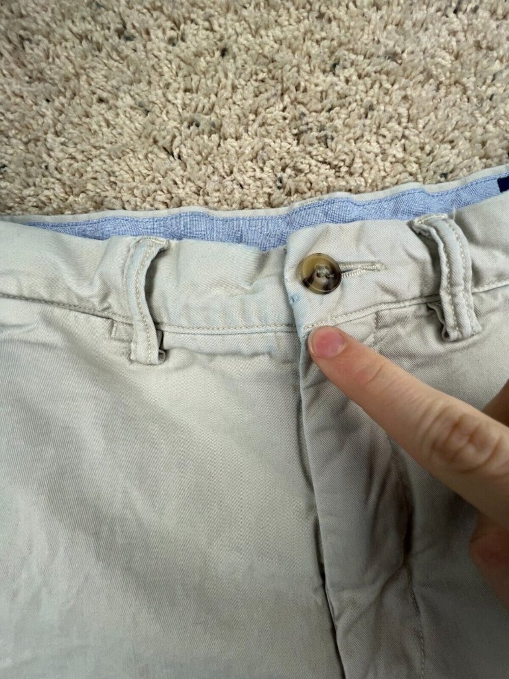 Polo Ralph Lauren Shorts Men’s Adult Cotton Size 34 Stretch Classic Fit Chino - Picture 9 of 15
